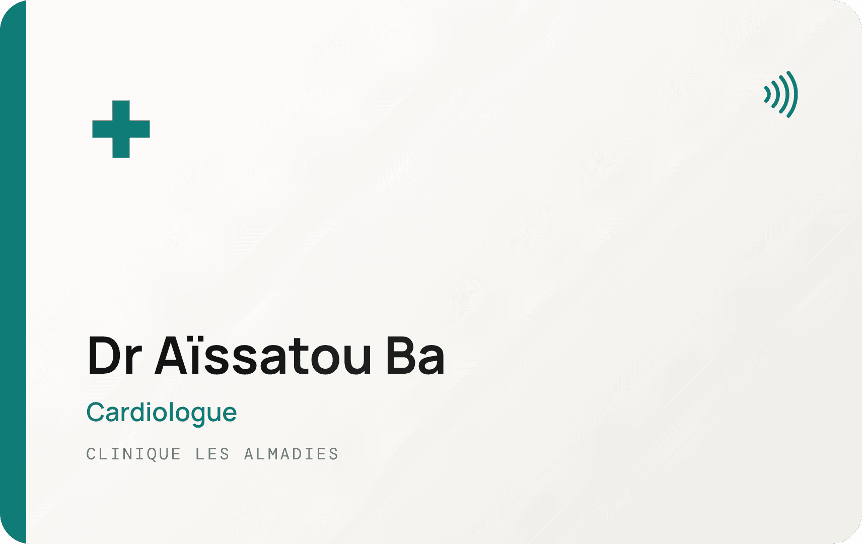 Professionnel Santé & Médical - Recto
